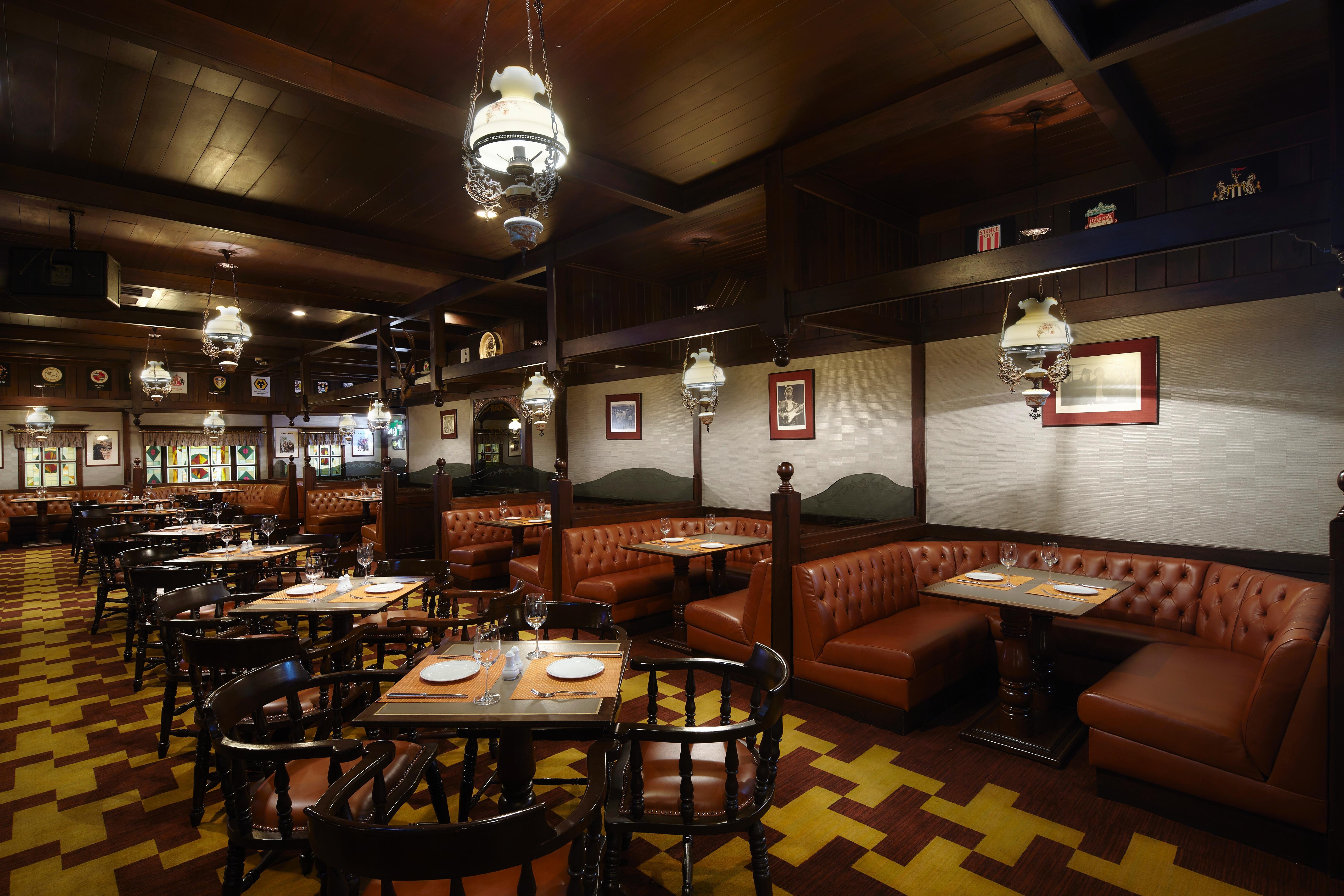 The Landmark Бангкок Екстер'єр фото Interior of the restaurant